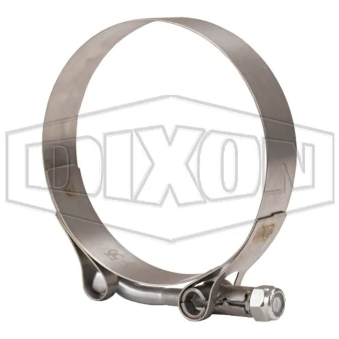 Abrazaderas con Perno T Serie TBC Dixon SKU TBC350 en Acero inoxidable Diámetro 3.56" desde 3.25"