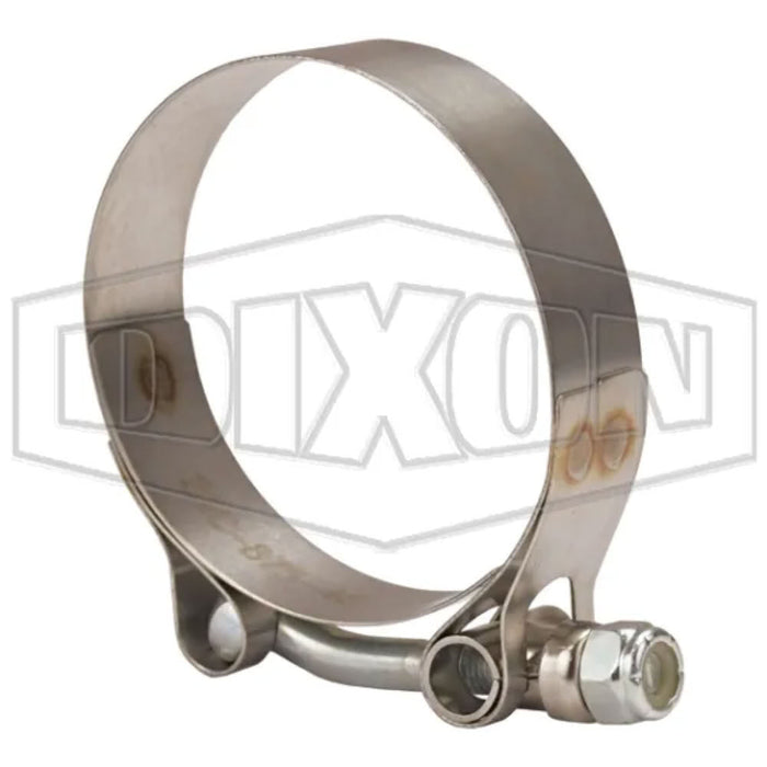 Abrazaderas con Perno T en acero inoxidable Dixon SKU TBC250 – Diámetro de manguera desde 2.3" a 2.56"