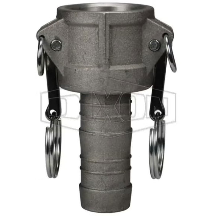 Acople Tipo C Crimpable Dixon G100-C-AL Manija de acero inoxidable Sello nitrilo Para mangueras