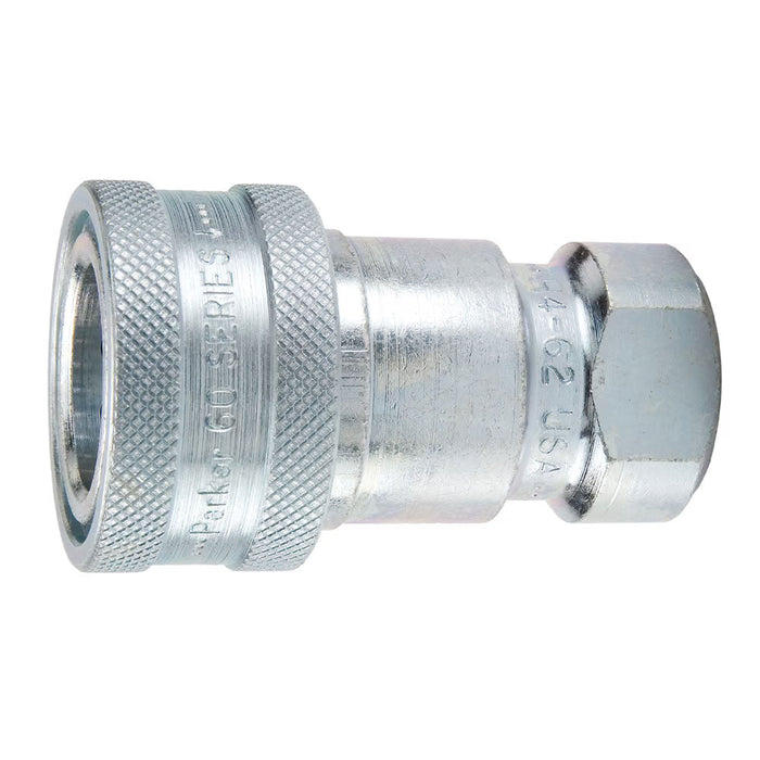 Acople hidráulico Parker Serie 60 Hembra 1/2" NPTF – Parte H4-62