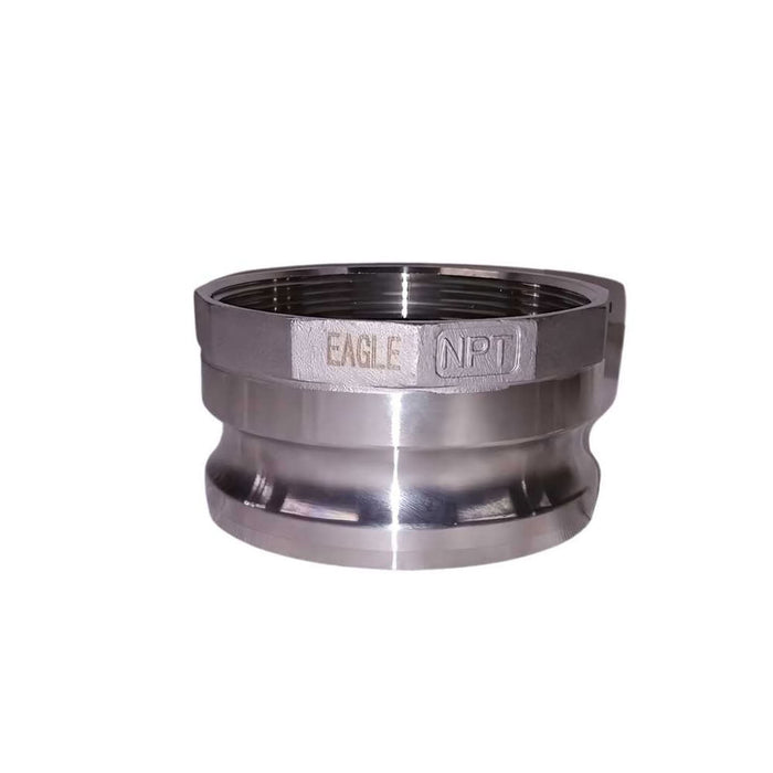 Adaptador GOODEAGLEFLEX E-SS316-A150 Parte A Macho NPT de 1 1/2 in en Acero Inoxidable 316