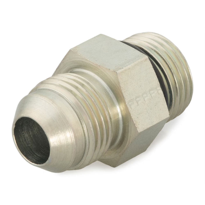 Adaptador Recto Parker Triple-Lok 37° Flare JIC de 1/2" SAE-ORB para Sistemas Hidráulicos Parte 8-6 F5OX-S