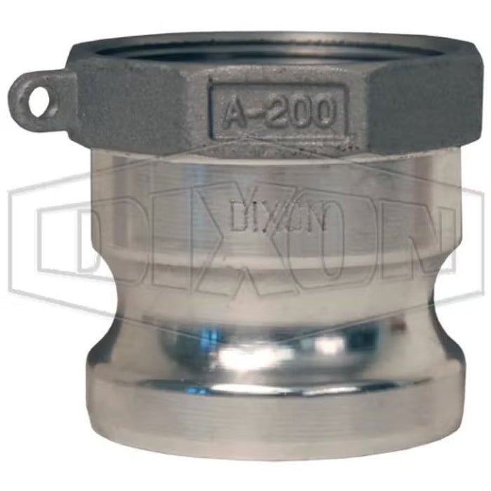 Adaptador Tipo A en aluminio Dixon G400-A-AL – Hembra NPT Diámetro 4"