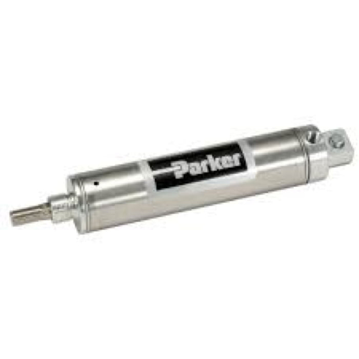 Cilindro neumático Parker 1.06DPSR01.0 serie SR con cuerpo redondo doble efecto diámetro 1 1/16 pulgadas