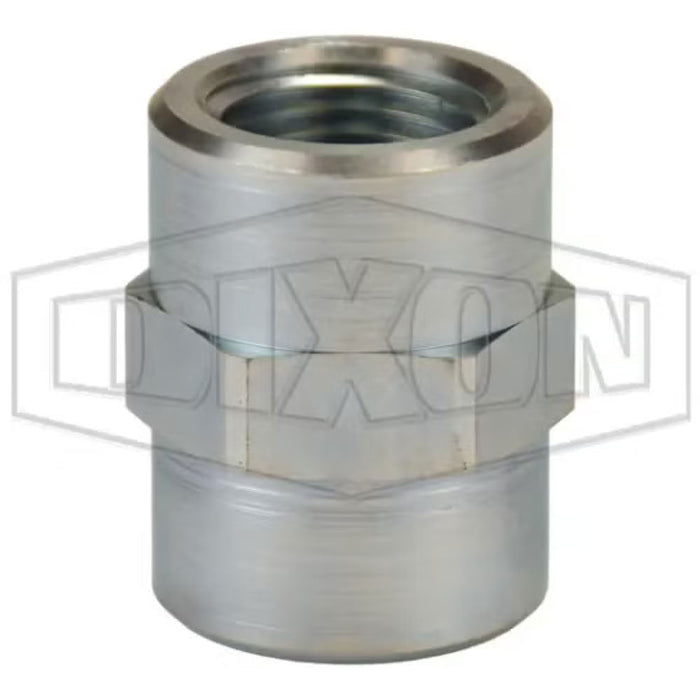 Conector Hembra Hexagonal Dixon SKU 5000-8 – Rosca NPTF en Acero Zincado Diámetro 1/2"-14