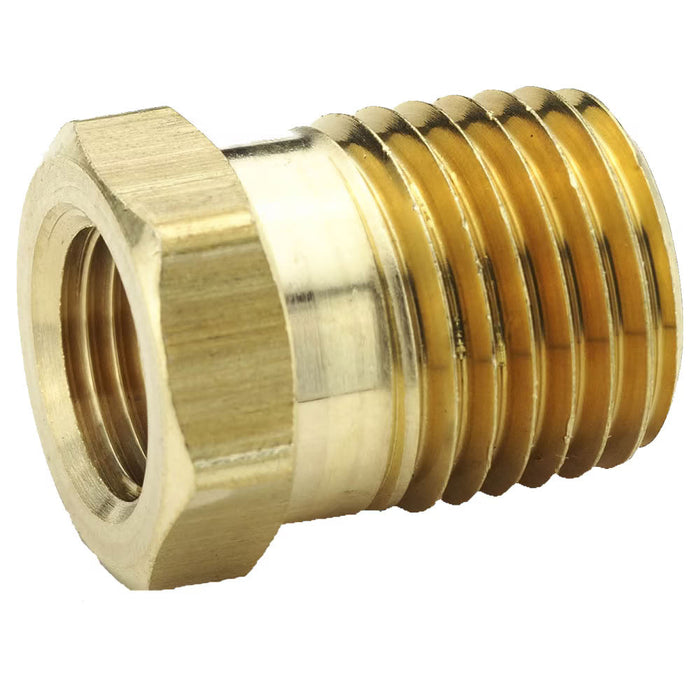 Conector Parker Reductor Rosca Macho-Hembra en Latón Serie 209P-8-4