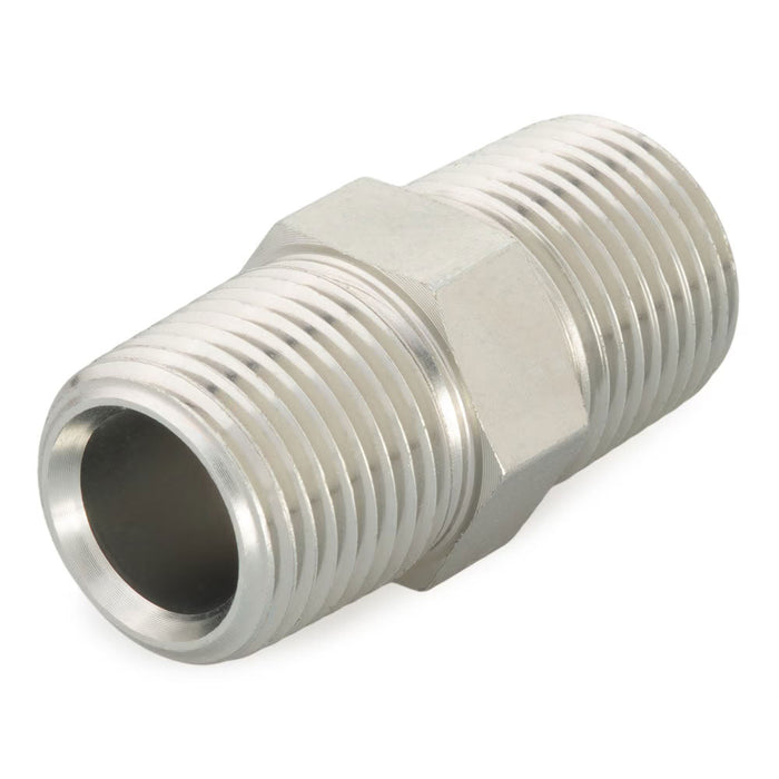 Conector de Acero Doble Macho Parker 1/4 FF-S - Conectores Industriales para Alta Presión