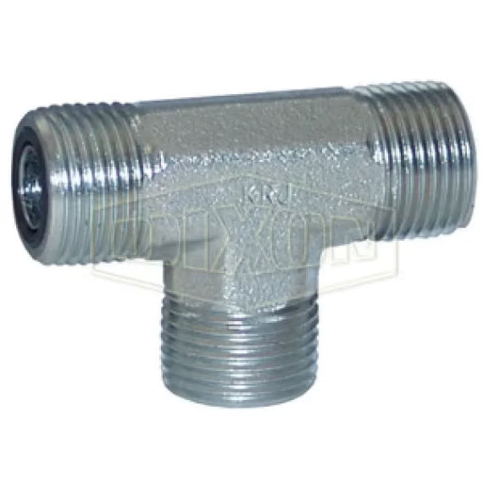Conector en T Macho FS Serie FS Dixon SKU FS2603-16 – Rosca cara plana en acero zincado Diámetro 1-7/16"-12