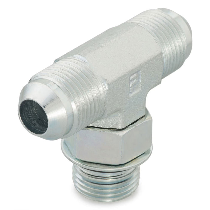 Conector en T Parker 37° Flare JIC de 1/2" y 3/4" en Acero para Sistemas Hidráulicos - Parte 8 S5OX-S