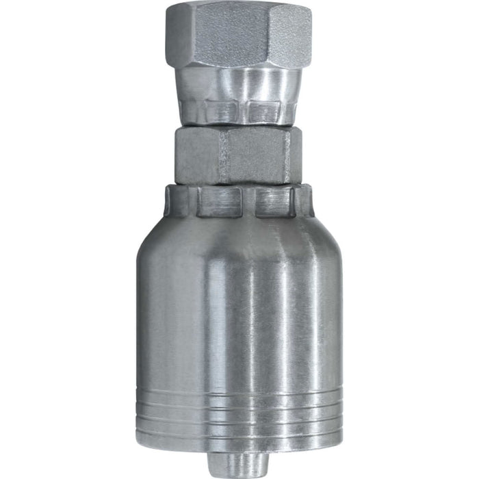 Conexión Giratoria GOODEAGLEFLEX E-4FJX-06-06 Abocinada JIC 37° p/4 Mallas Crimp Hembra