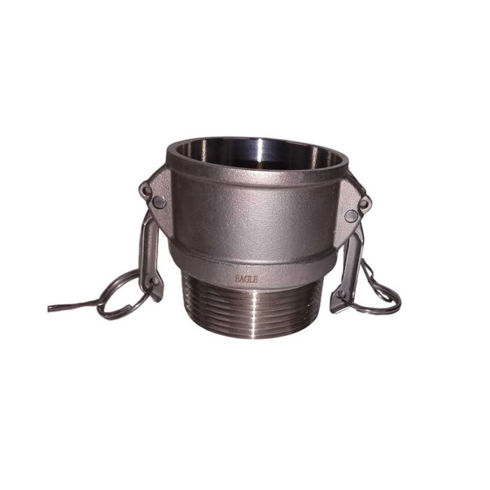 Conexión Hembra GOODEAGLEFLEX E-SS316-B200 Parte B x Macho NPT de 2 in en Acero Inoxidable 316