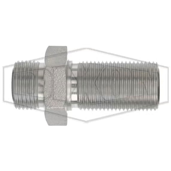 Conexión Macho Cara Plana Serie FS Dixon SKU FS2700LN-16 Rosca de 1 7/16"-12 en Acero zincado