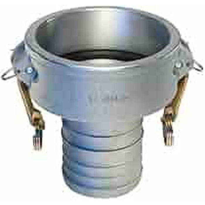 Conexión Rápida Reductor en Aluminio de 4 in x 3 in GOODEAGLEFLEX E-E-AL-CR4030 para Mangueras