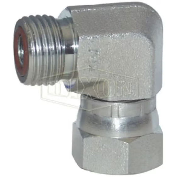 Conexión en Codo 90° Dixon SKU FS6500-12-12 en Acero Zincado Rosca Macho y Hembra 1-3/16 pulgadas