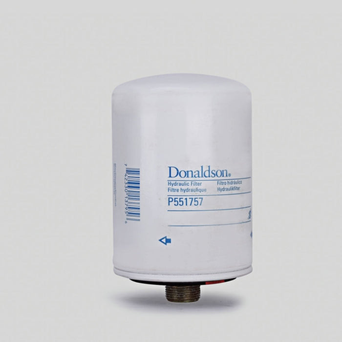 Filtro hidráulico enroscable Donaldson P551757 con válvula de desvío serie SP15/25 93.98 MM de diámetro exterior