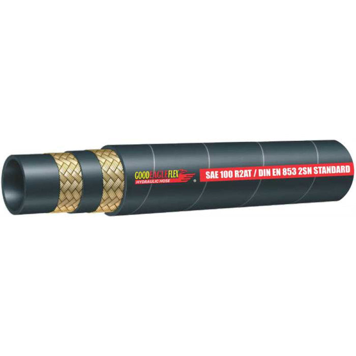 Manguera Hidráulica reforzada GOODEAGLEFLEX E-SAE100R2AT-24 de 1 1/2 in Con doble capa de acero