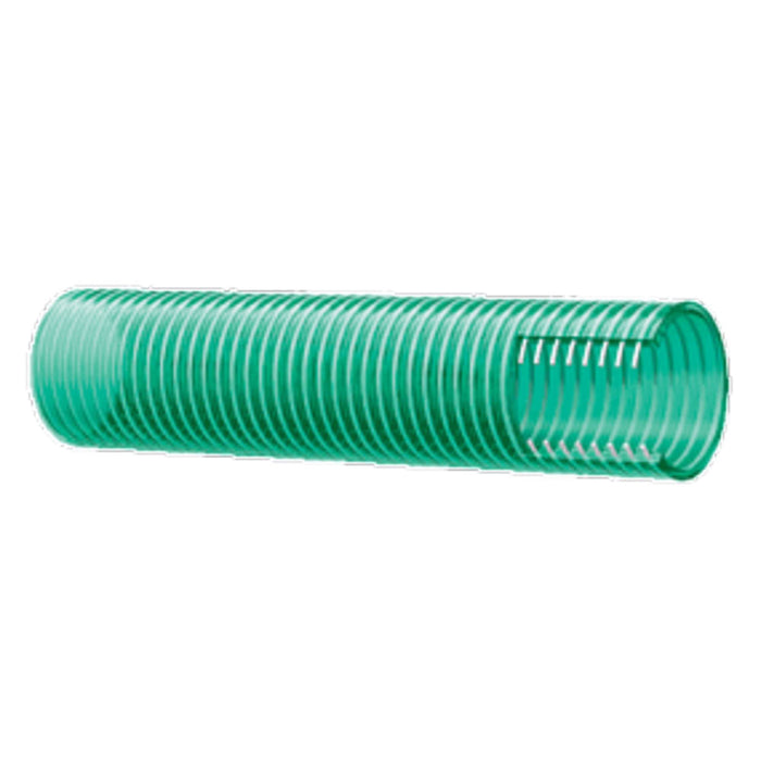 Manguera Industrial Alfagomma 2004084 para Succión y Descarga de Agua Serie 266GL en PVC de 3 1/2 in x 50m