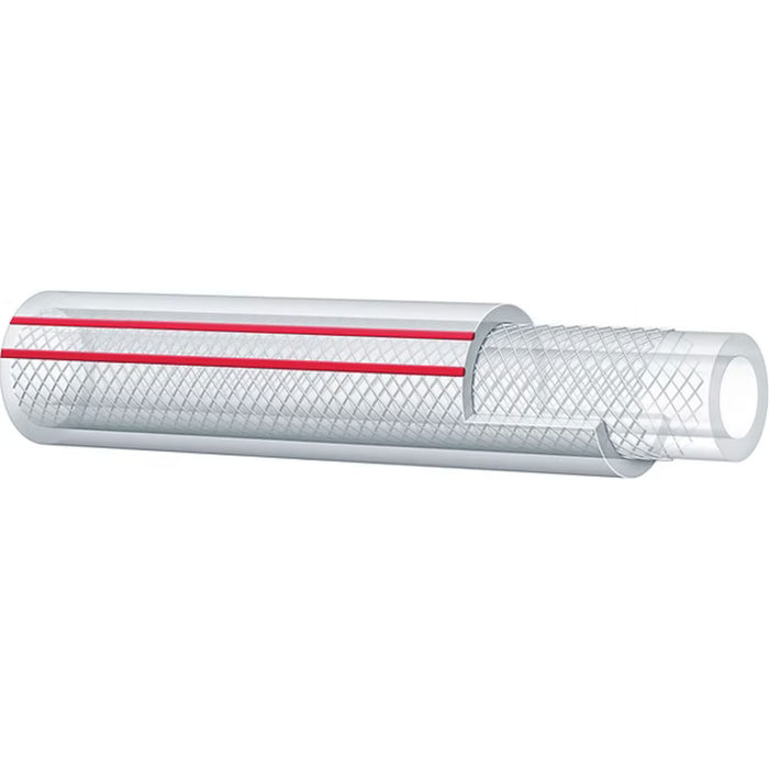 Manguera Industrial Alimentaria de 1 1/4 in en PVC Alfagomma 2011586 Serie 492OO Rollo de 50 m
