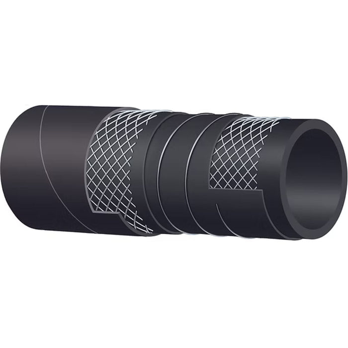Manguera Industrial con Espiral de Acero Alfagomma 2006240 Serie 620AA de 6 in x30.5m para Combustible y Aceite