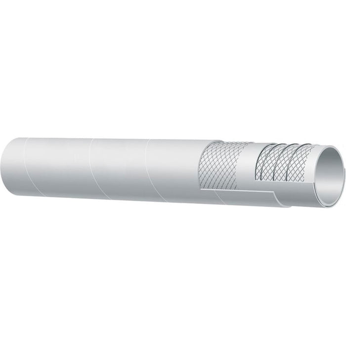 Manguera Industrial de 30.5m Alfagomma 2006003 para Alimentos Grasos Serie 405LL de 1 1/2 in en NBR y PVC