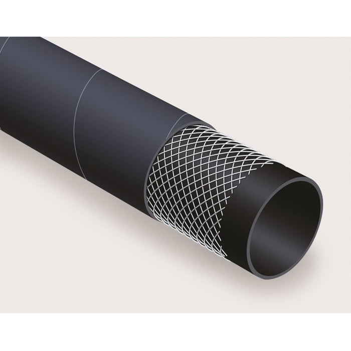 Manguera Industrial en EPDM para descarga de Agua Alfagomma 2001733 Serie 250AA Rollo de 30.5m de 4 in