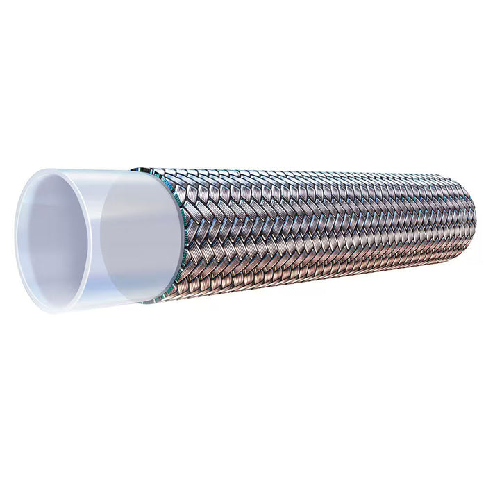 Manguera PTFE Parker Teflón Serie 919 1/2" con Trenza de Acero Inoxidable Parte 919-10