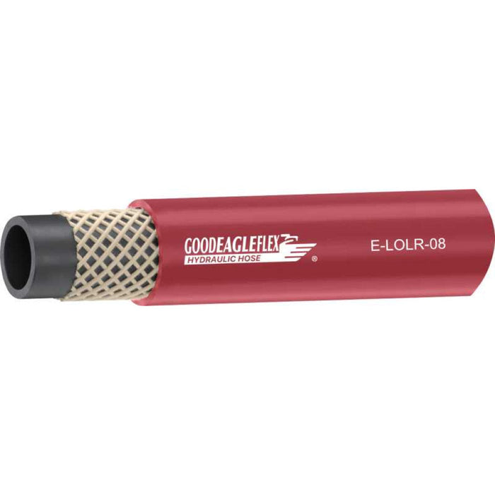 Manguera hidráulica GOODEAGLEFLEX E-LOLR-08 de 1/2 in en Rojo Diseñada para sistemas neumáticos