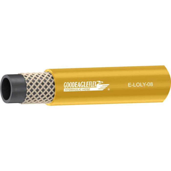 Manguera hidráulica GOODEAGLEFLEX E-LOLY-08 de 1/2 in en amarillo Diseñada para sistemas neumáticos