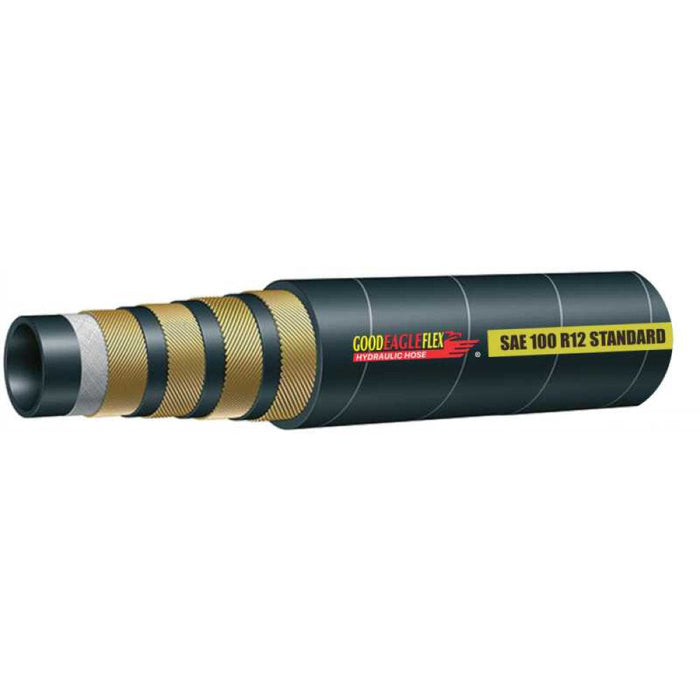 Manguera hidráulica GOODEAGLEFLEX E-SAE100R12-24 de 1 1/2" Alta presión en caucho sintético con doble trenza de acero