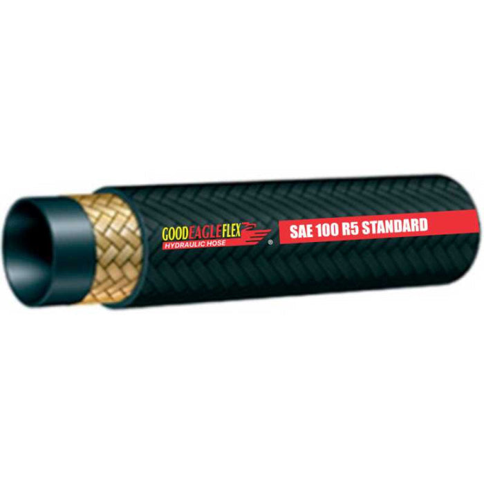 Manguera hidráulica GOODEAGLEFLEX E-SAE100R5-24 de 1 3/8 in SAE 100 R5 con doble trenza en fibra y acero