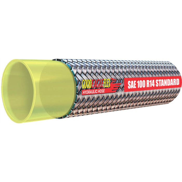 Manguera Hidráulica GOODEAGLEFLEX E-SW-10 de 1/2 in en PTFE reforzada con cable de acero inoxidable