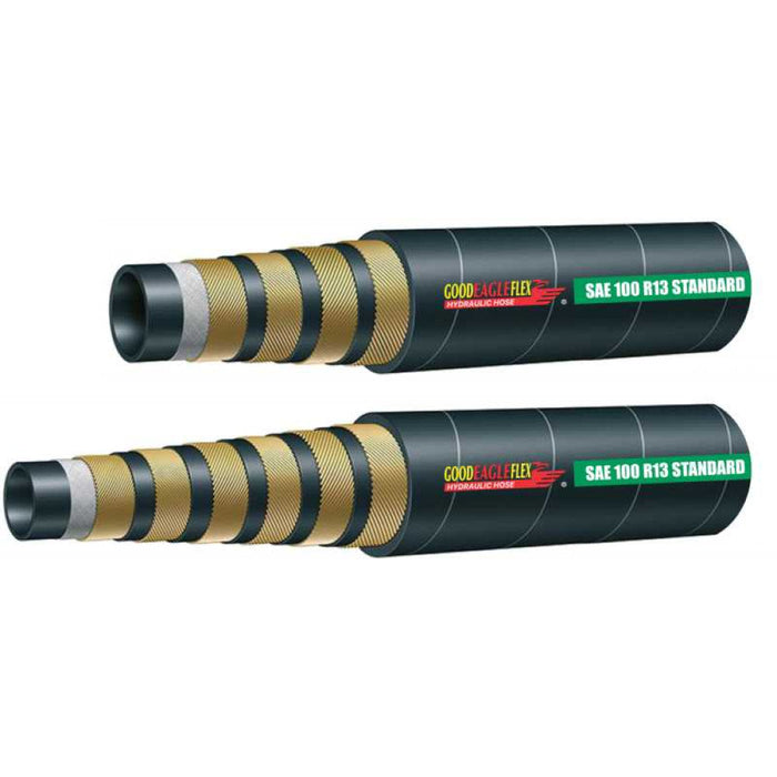 Manguera hidráulica reforzada GOODEAGLEFLEX E-SAE100R13-24 de 1 1/2 in