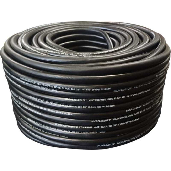 Manguera multifuncional EPDM GOODEAGLEFLEX E-I-EMN200-025 de 1/4 in Construcción en EPDM 200 lbs