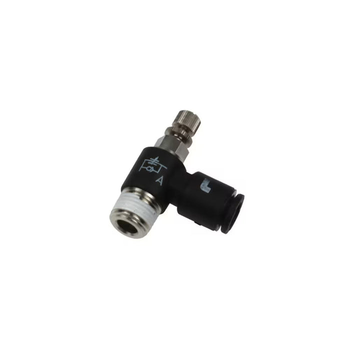 Regulador de flujo neumático Parker Legris 7665 08 13 Tamaño G 1/4 y 8 mm