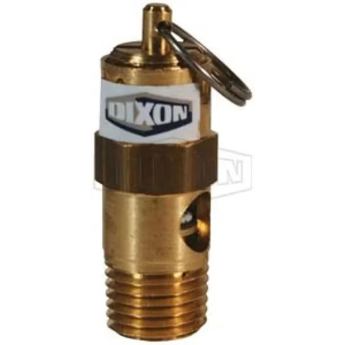 Válvula de Seguridad Dixon SKU KSV10-125 en Latón Rosca macho NPT Diámetro 1/4