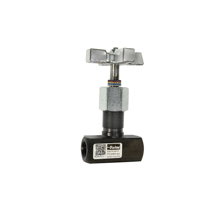 Válvula de medición Parker MV600S serie MV en línea con conexión 3/8 in NPT