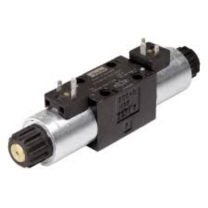 Válvula direccional Parker D3W004CNYW en línea de control hidráulico con múltiples configuraciones