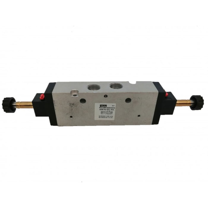 Válvula neumática Parker P2LCZ513EENDCN serie 5/2 doble solenoide con puerto de 3/8" BSPP