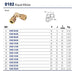 Conector Compresión Parker 0102 14 00 Latón Universal