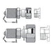 Adaptador Parker VKA3/08SCF — EO Diagnóstico Acero