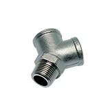 Adaptador Parker 0911 00 13 — Métrico Legris 1000 psi