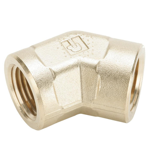 Codo Parker 1201P-8-8 — Latón 45° Forjado 1/2"