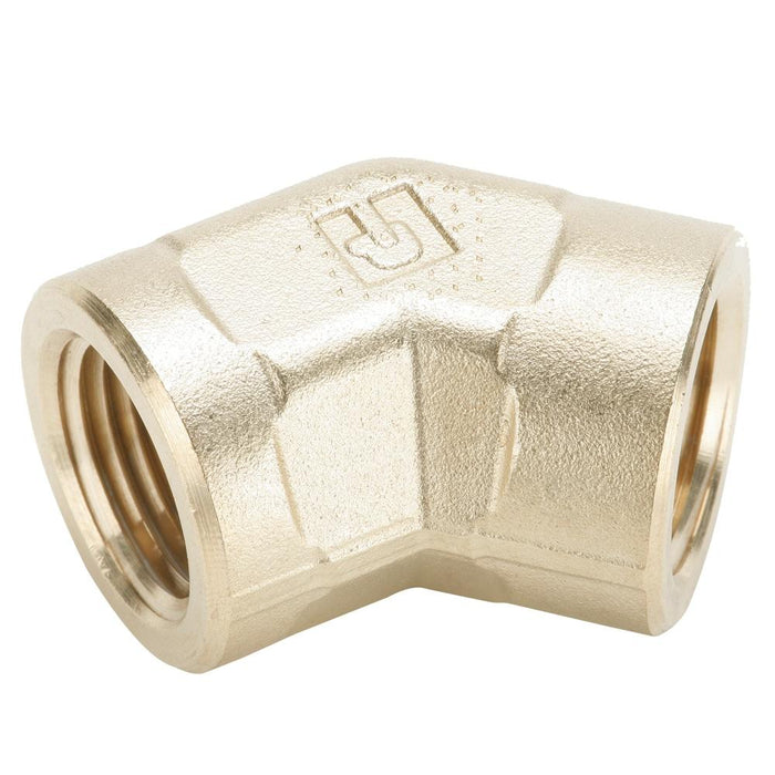Codo Parker 1201P-8-8 — Latón 45° Forjado 1/2"