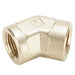 Codo Parker 1201P-8-8 — Latón 45° Forjado 1/2"