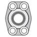 Brida Parker 12GQ1PSX Hidráulica 4 Tornillos 4500 PSI