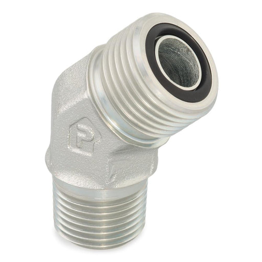 Codo Parker 12 VLO-S — Seal-Lok ORFS 45° NPT 4000 psi