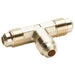 Tee Parker 144F-8-8-6 — Latón Flare 45° Union 1/2" x 3/8"