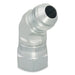 Codo Parker 14 V6X-S — Triple-Lok 37° JIC 45° 5000 PSI