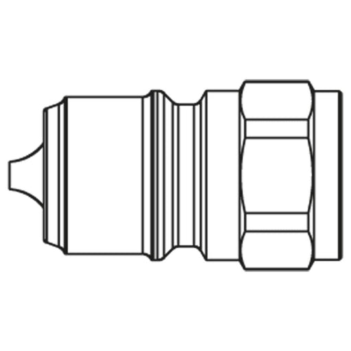 PLUG-IN NIPPLE, STAINLESS 15020 RV
