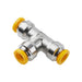 Tee Parker 164PLP-8M Union 8mm Prestolok Niquel